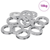 Produktbild för Fjädrande tvätt 15929 pcs Vit Järn