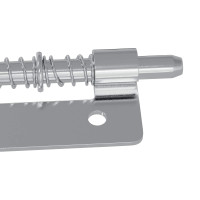 Produktbild för Lås 12 pcs Silver 46 x 17 x 1,2 mm Stål