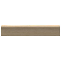 Produktbild för Rakt Handtag 2 pcs Naturlig Träfärg 130 x 25 x 30 mm