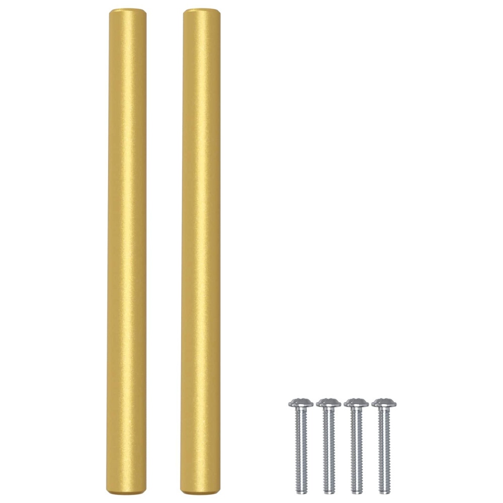 Produktbild för Skåphandtag 510 pcs Guld 150 mm Rostfritt stål