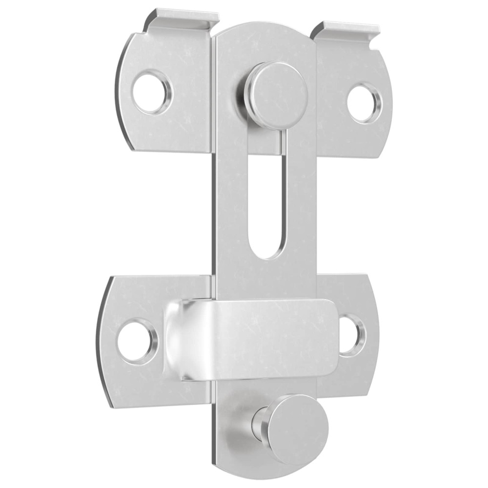 Produktbild för Dörrlås 423 pcs Silver 70 x 8 mm Stål
