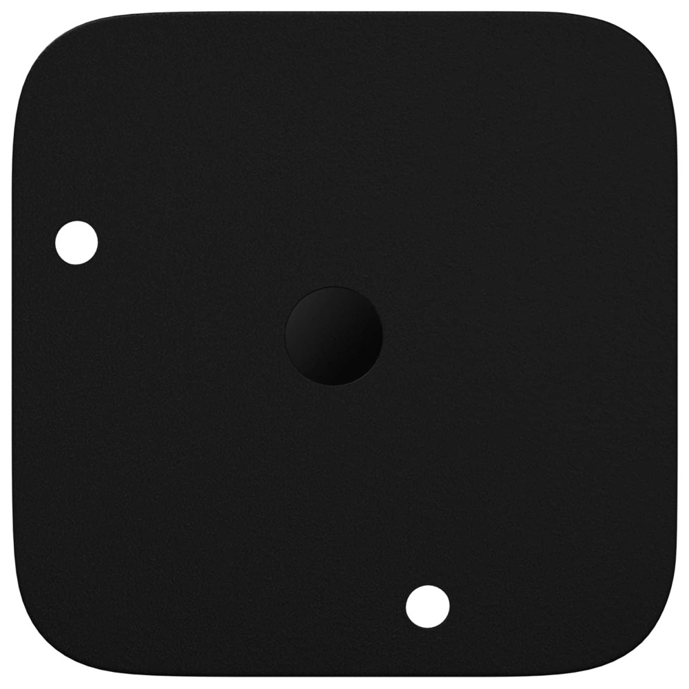 Produktbild för Stående fötter 12 pcs Svart 56 x 56 x 100 mm Järn