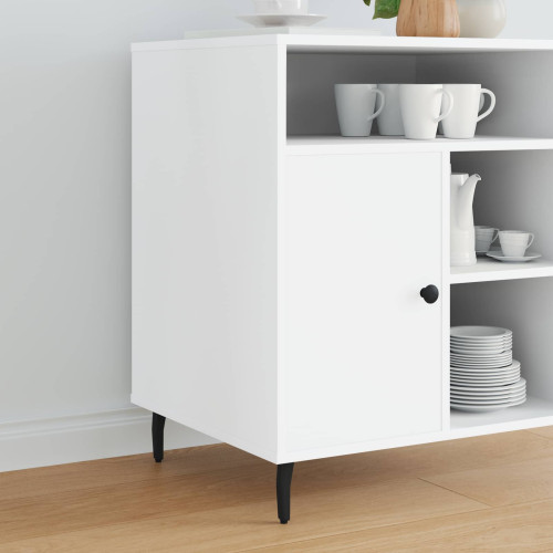 vidaXL Stående Fötter 2 pcs Svart 40 x 40 x 100 mm Järn