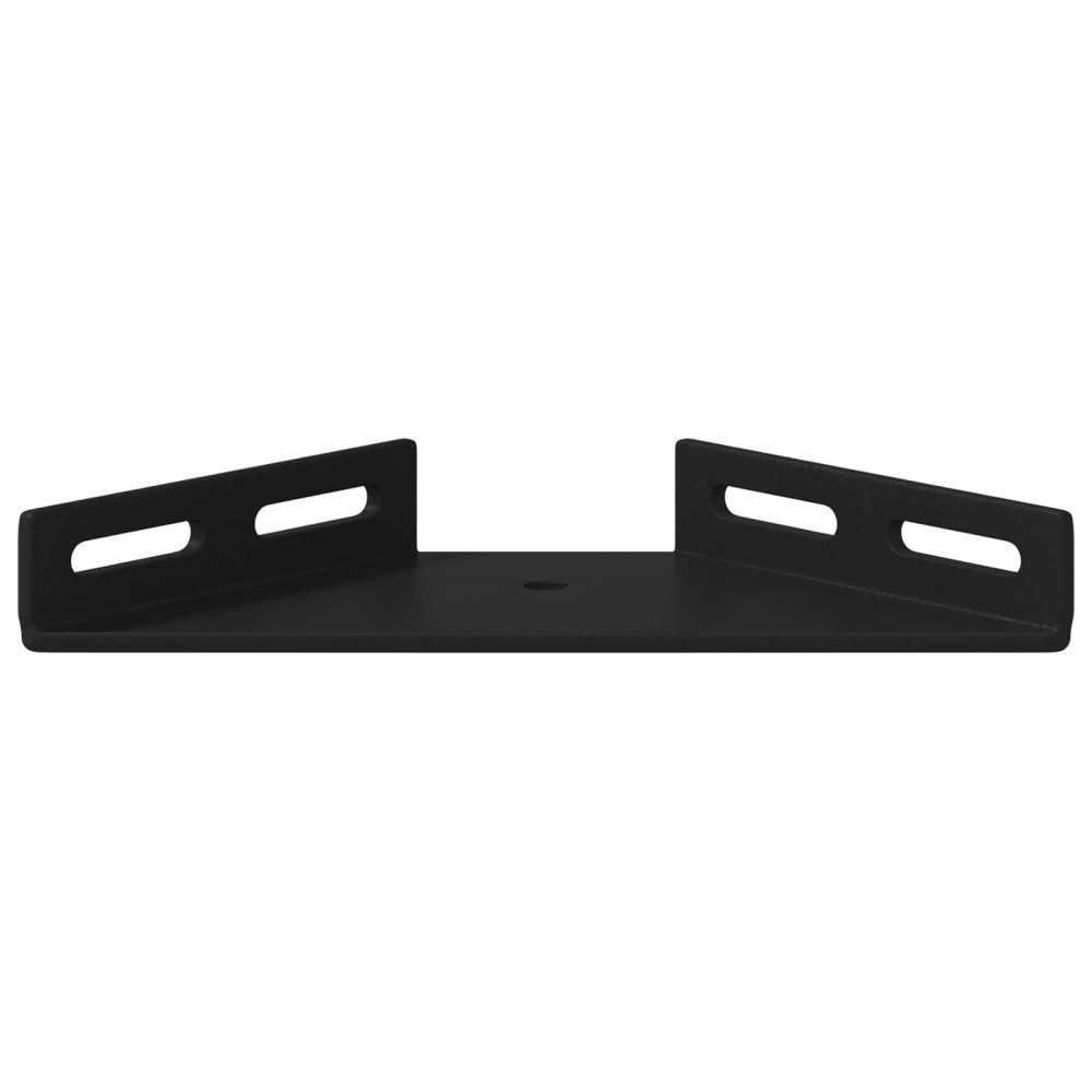 Produktbild för Hörnskena 2 pcs Svart 138,5 x 50,5 x 16 mm Järn