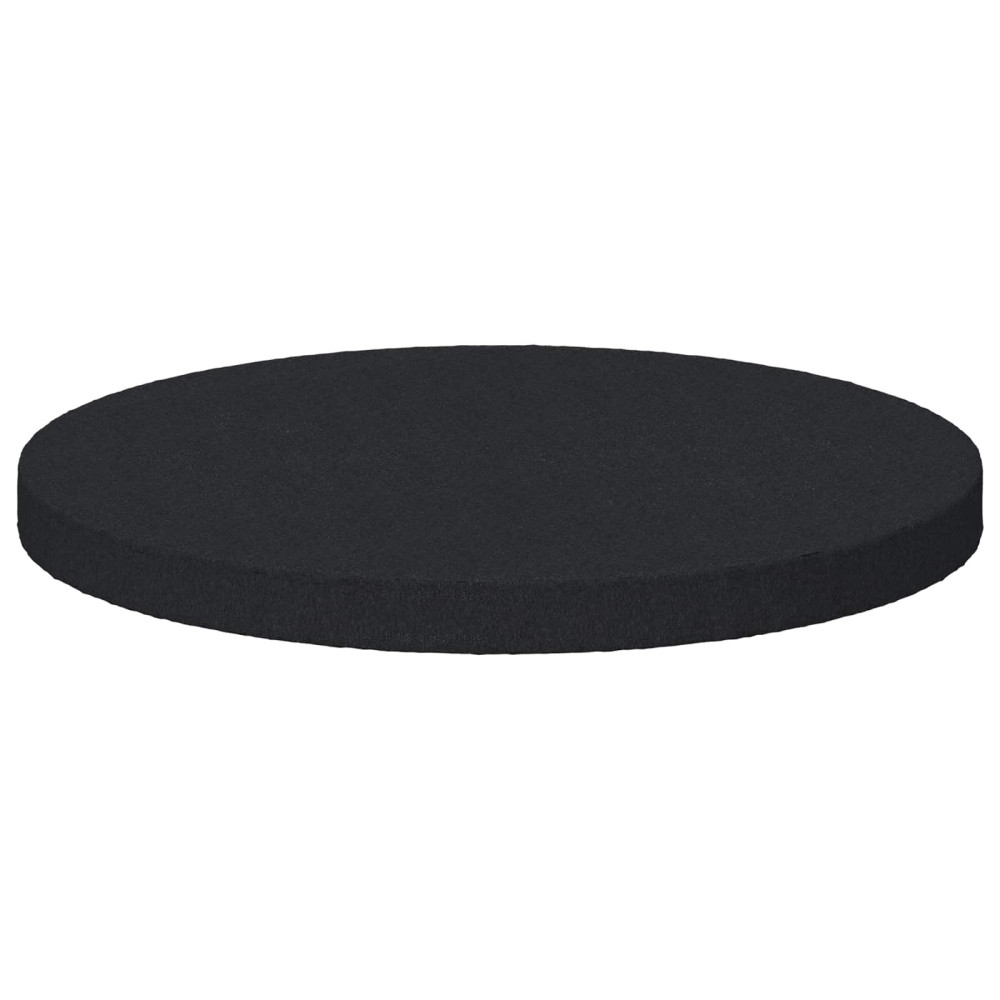 Produktbild för Möbelkuddar 2 pcs Svart Ø 30 x 2 mm EVA