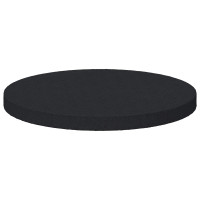 Produktbild för Möbelkuddar 2 pcs Svart Ø 30 x 2 mm EVA