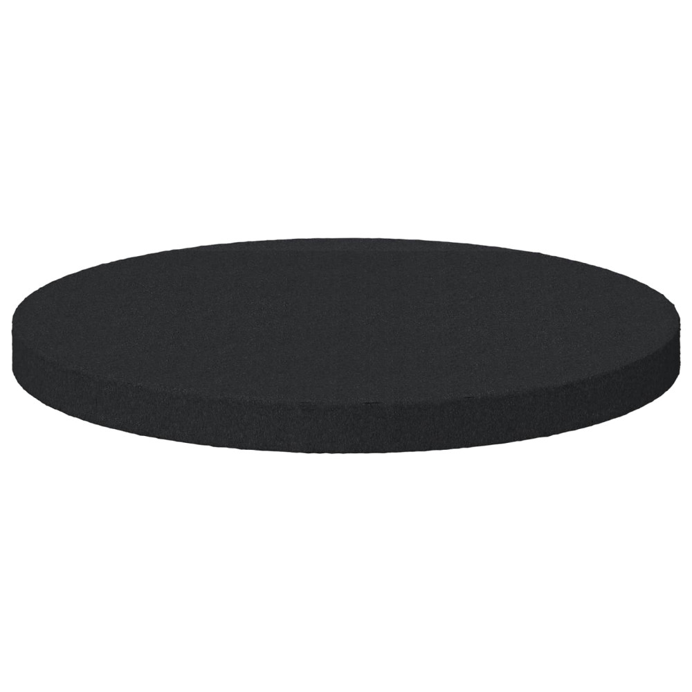 Produktbild för Möbelkuddar 2 pcs Svart Ø 30 x 2 mm EVA