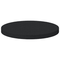 Produktbild för Möbelkuddar 2 pcs Svart Ø 30 x 2 mm EVA