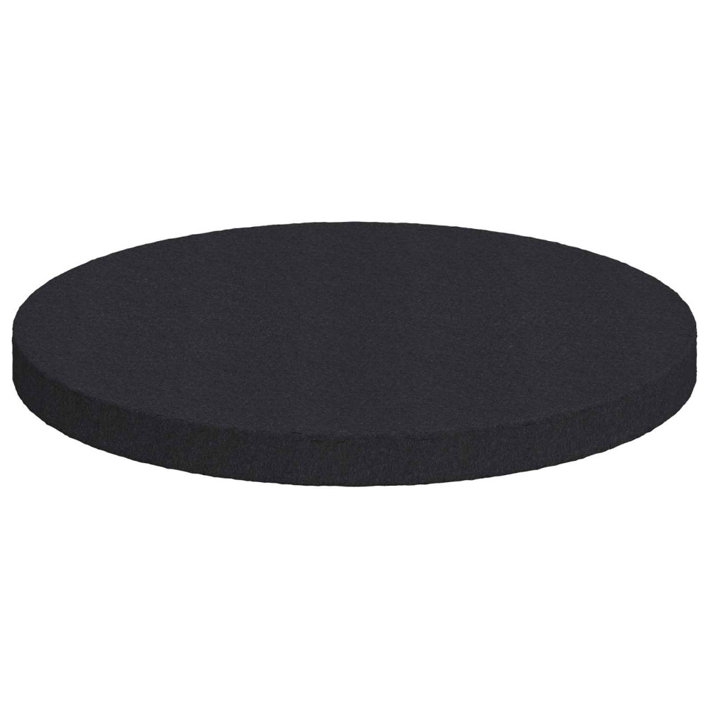 Produktbild för Möbelkuddar 2 pcs Svart Ø 30 x 2 mm EVA