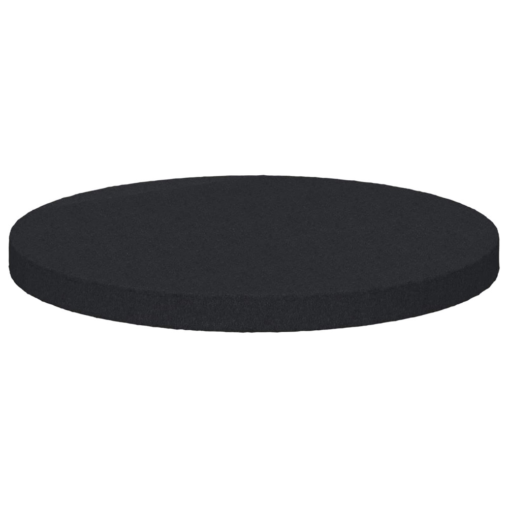 Produktbild för Möbelkuddar 2 pcs Svart Ø 30 x 2 mm EVA