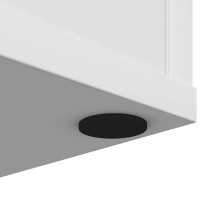 Produktbild för Möbelkuddar 2 pcs Svart Ø 30 x 2 mm EVA