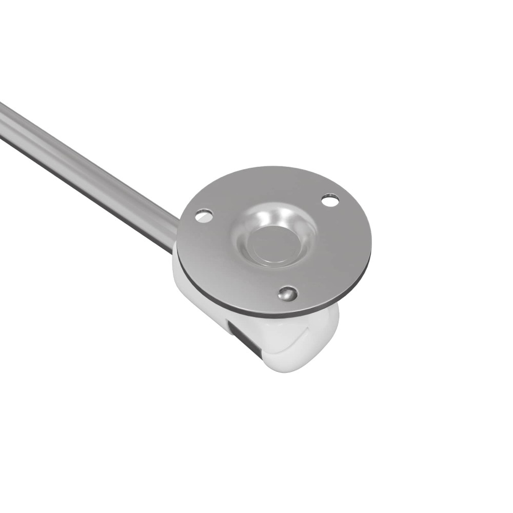 Produktbild för Hydraulisk Gasfjäder 12 pcs Silver 280 x 17 x 16 mm