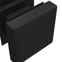 Produktbild för Slutkåpor 10909 pcs Svart 15 x 15 x 15 mm PP