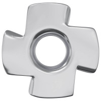Produktbild för Prongad T-mutter 2 pcs Silver M6 mm Stål
