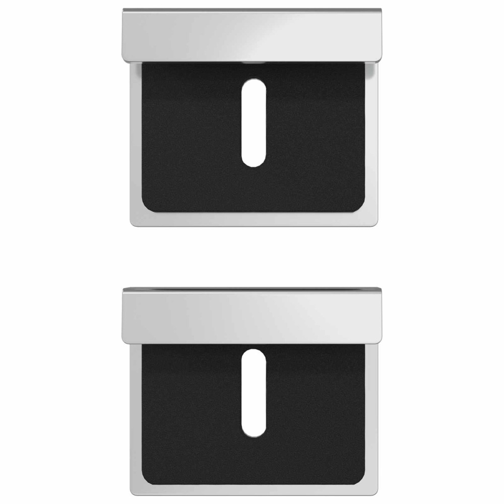 Produktbild för Spegelhållarbracket 340 pcs Nickel 35 x 30 x 8,3 mm Stål