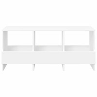 Produktbild för Tidningshylla Vit 102 x 30 x 45 cm