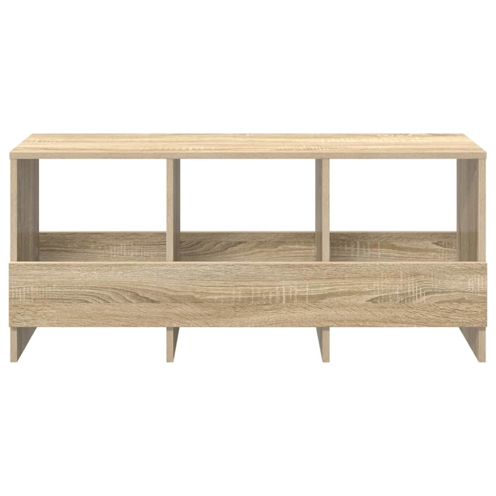 Produktbild för Tidningshylla Sonoma-ek 102 x 30 x 45 cm