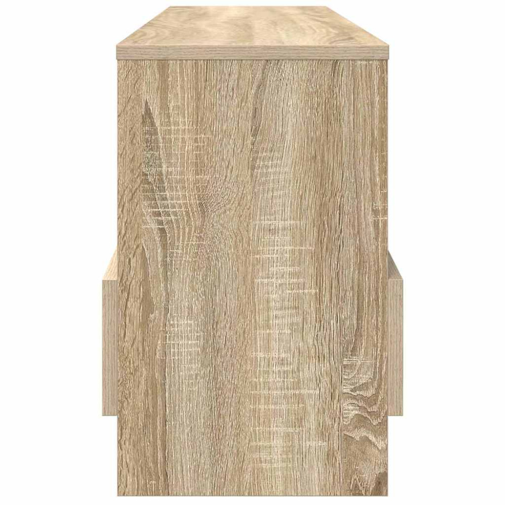 Produktbild för Tidningshylla Sonoma-ek 102 x 30 x 45 cm