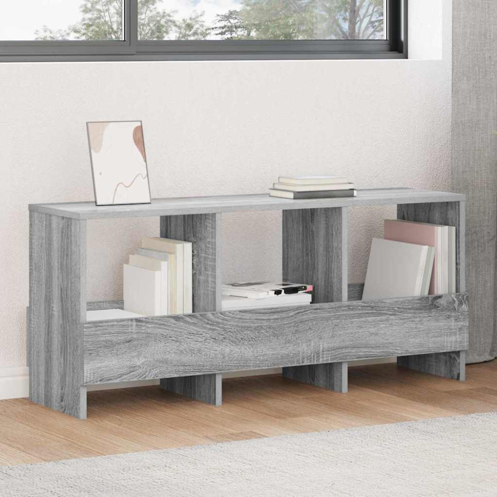 Produktbild för Tidningshylla Grå Sonoma 102 x 30 x 45 cm