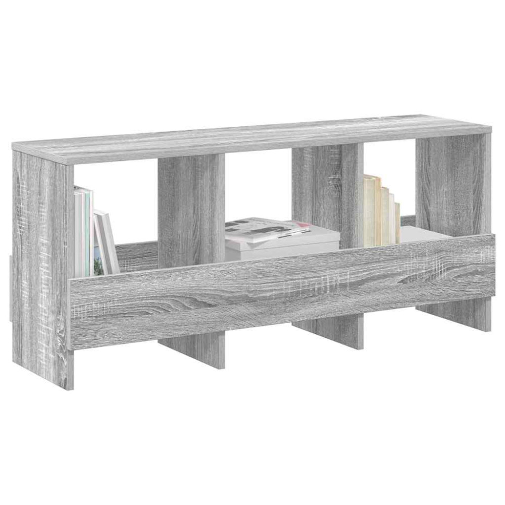 Produktbild för Tidningshylla Grå Sonoma 102 x 30 x 45 cm