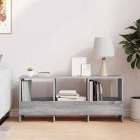 Produktbild för Tidningshylla Grå Sonoma 102 x 30 x 45 cm