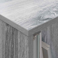 Produktbild för Tidningshylla Grå Sonoma 102 x 30 x 45 cm