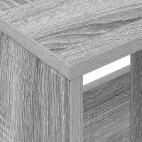 Produktbild för Tidningshylla Grå Sonoma 102 x 30 x 45 cm