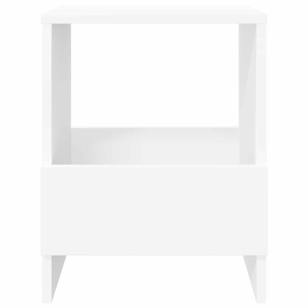 Produktbild för Tidningshylla 2 pcs Vit 35 x 30 x 45 cm
