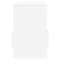 Produktbild för Tidningshylla 2 pcs Vit 35 x 30 x 45 cm