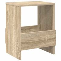 Produktbild för Tidningshylla Sonoma-ek 35 x 30 x 45 cm