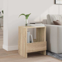 Produktbild för Tidningshylla Sonoma-ek 35 x 30 x 45 cm
