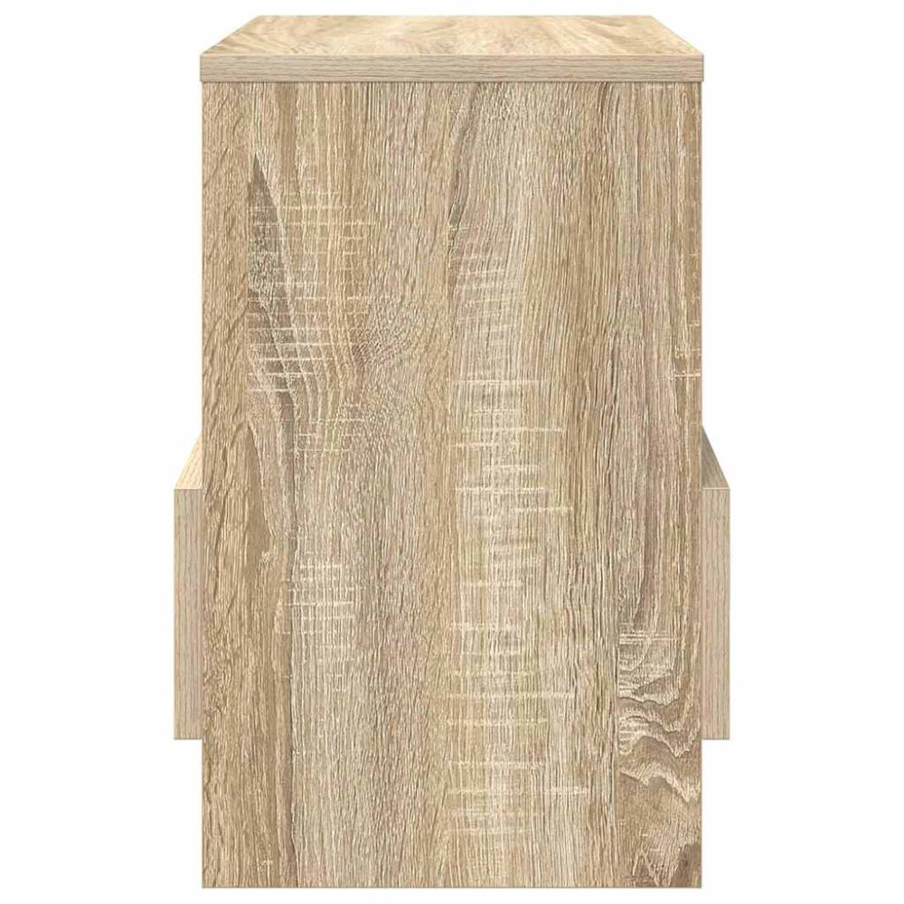 Produktbild för Tidningshylla Sonoma-ek 35 x 30 x 45 cm