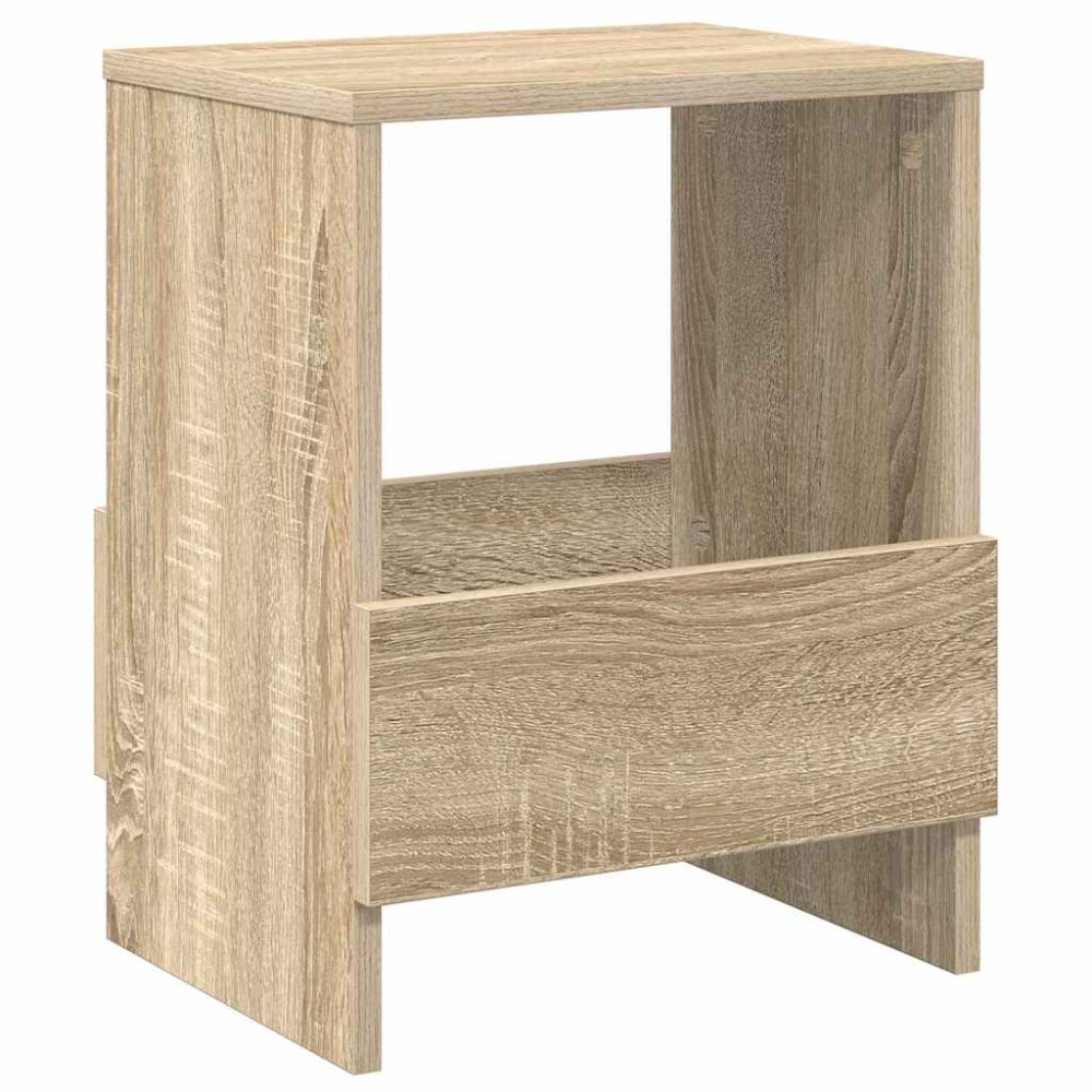 Produktbild för Tidningshylla Sonoma-ek 35 x 30 x 45 cm