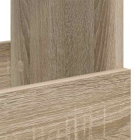 Produktbild för Tidningshylla 2 pcs Sonoma-ek 35 x 30 x 45 cm