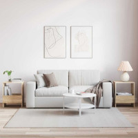 Produktbild för Tidningshylla 2 pcs Sonoma-ek 35 x 30 x 45 cm
