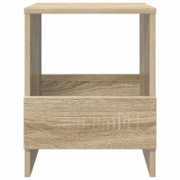 Produktbild för Tidningshylla 2 pcs Sonoma-ek 35 x 30 x 45 cm