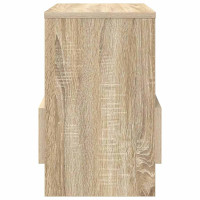 Produktbild för Tidningshylla 2 pcs Sonoma-ek 35 x 30 x 45 cm