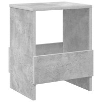 Produktbild för Tidningshylla Betonggrå 35 x 30 x 45 cm