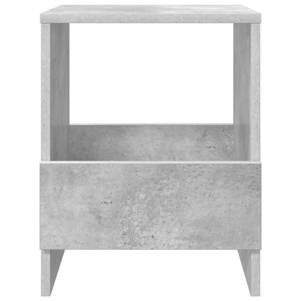 Produktbild för Tidningshylla 2 pcs Betonggrå 35 x 30 x 45 cm