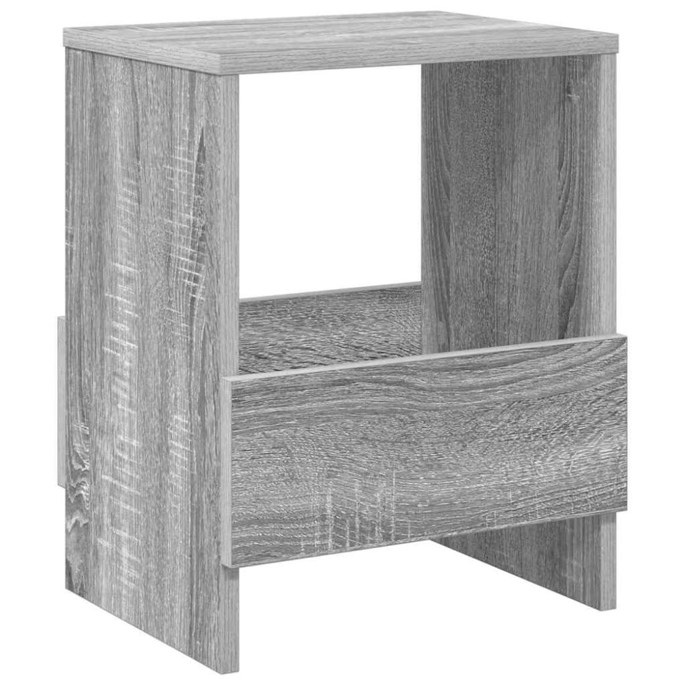 Produktbild för Tidningshylla 2 pcs Grå Sonoma 35 x 30 x 45 cm