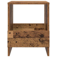 Produktbild för Tidningshylla 2 pcs Gammalt trä 35 x 30 x 45 cm