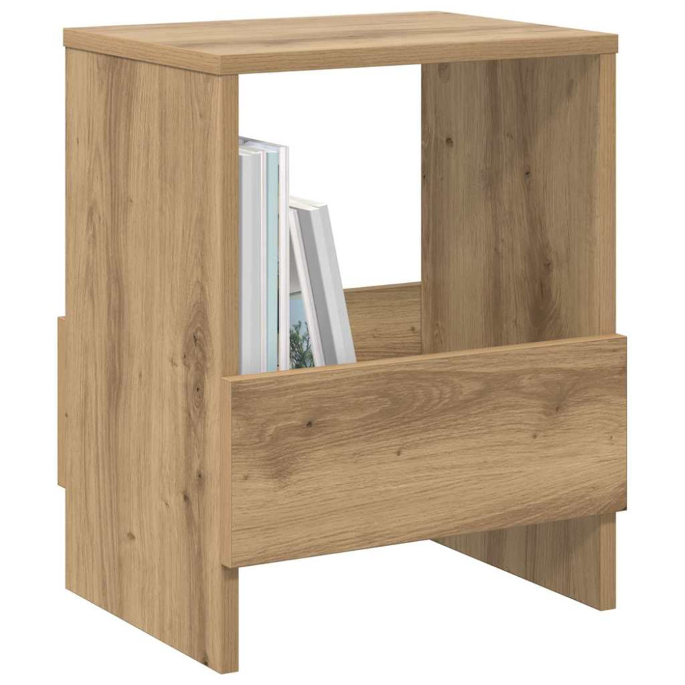 Produktbild för Tidningshylla Artisan Ek 35 x 30 x 45 cm