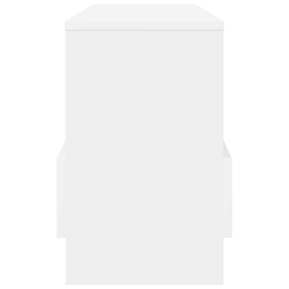 Produktbild för Tidningshylla Vit 68,5 x 30 x 45 cm