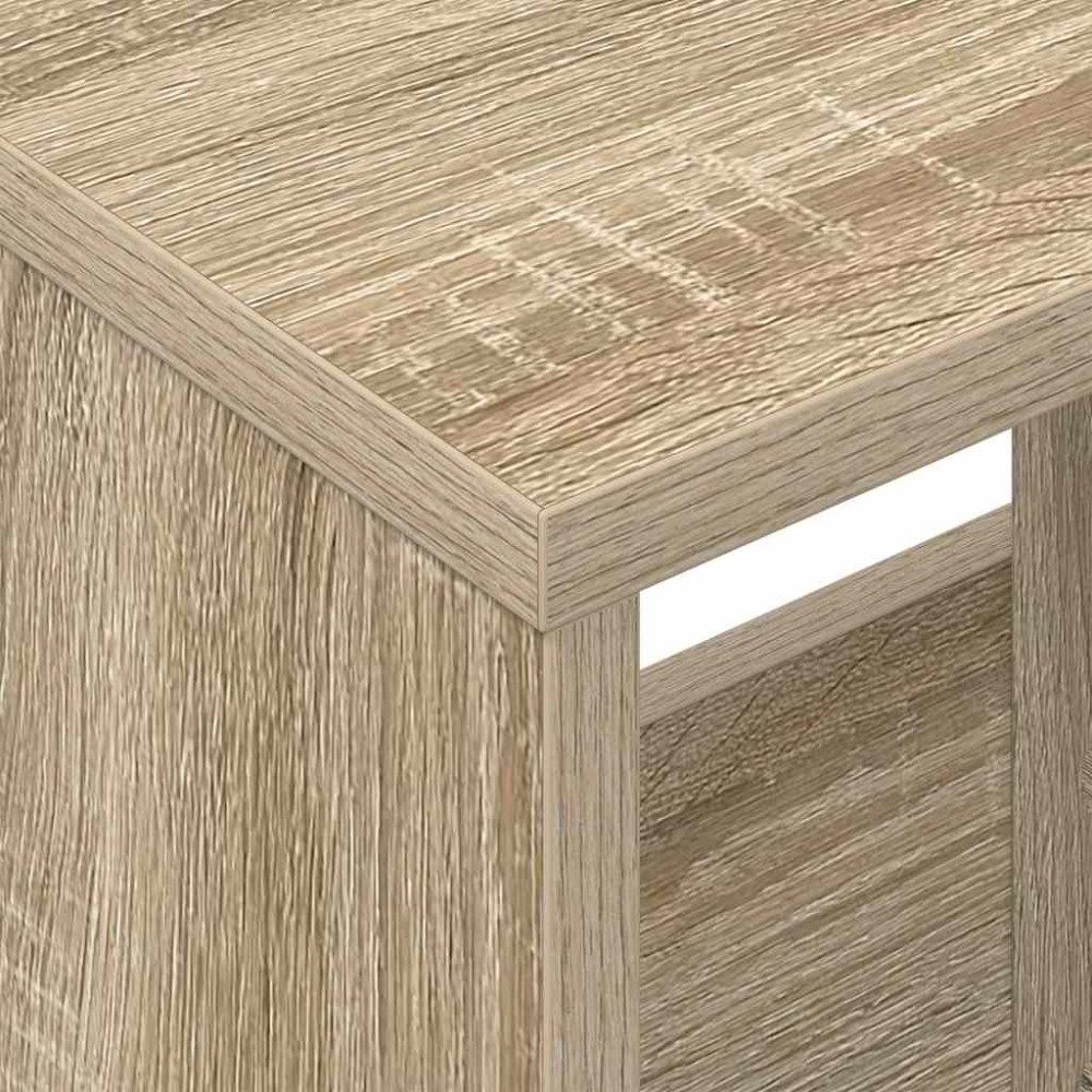 Produktbild för Tidningshylla Sonoma-ek 68,5 x 30 x 45 cm