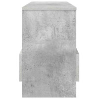 Produktbild för Tidningshylla Betonggrå 68,5 x 30 x 45 cm