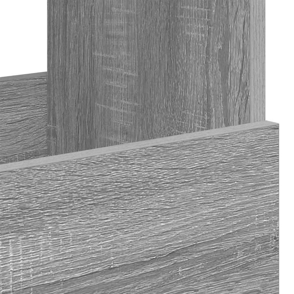 Produktbild för Tidningshylla Grå Sonoma 68,5 x 30 x 45 cm