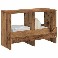 Produktbild för Tidningshylla Gammalt trä 68,5 x 30 x 45 cm
