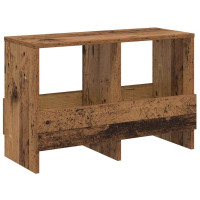 Produktbild för Tidningshylla Gammalt trä 68,5 x 30 x 45 cm