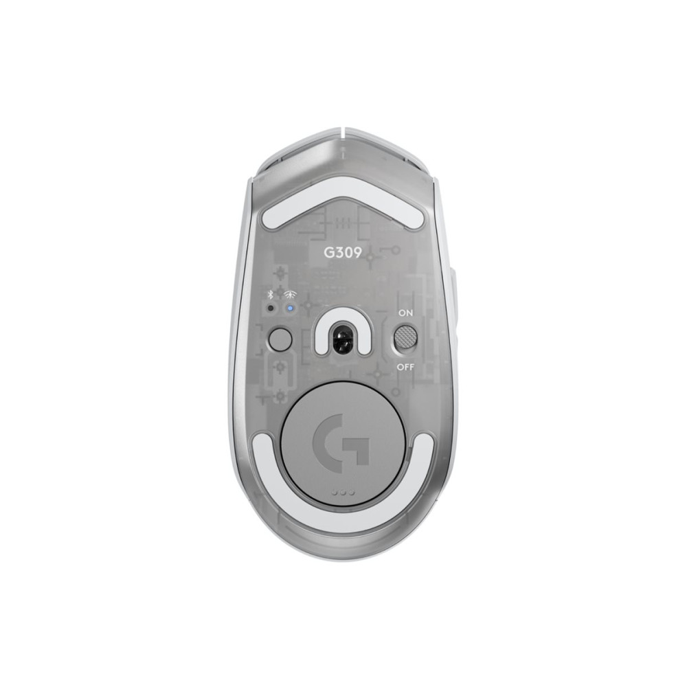 Produktbild för Logitech G G309 - mus - gaming - 2.4 GHz, Bluetooth - vit