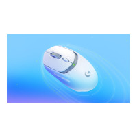 Produktbild för Logitech G G309 - mus - gaming - 2.4 GHz, Bluetooth - vit